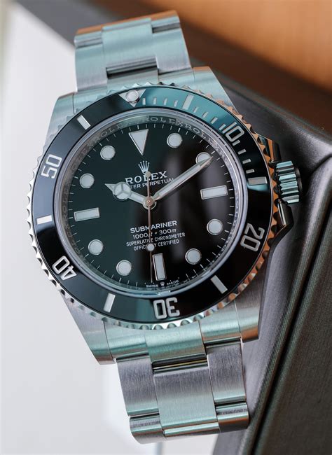 2020 rolex submariner no date